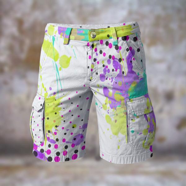 Cargohose mit Mäusi - Hose, lang oder kurz, bunt, 100% Polyester, Grösse S-5XL, fester Stoff, Normale Passform, SOKA, Listenhund, AmStaff, Staff, Staffordshire, PitBull, Pit